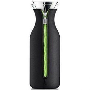 Eva Solo Jääkaappikarahvi kannellinen neopreenisuojus black/lime 1