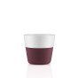 Eva Solo Lungo Muki Posliini Dark Burgundy 2 Kpl