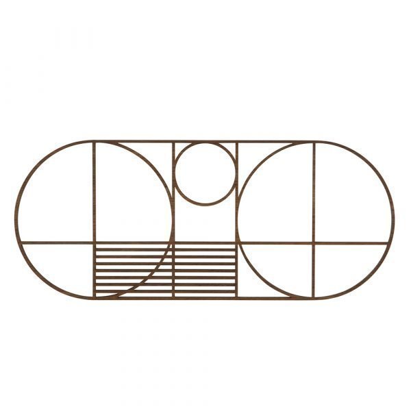 Ferm Living Outline Oval Pannunalunen