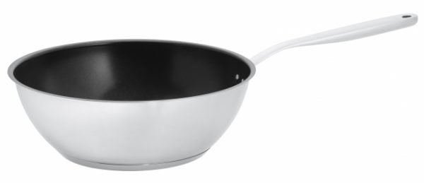 Fiskars All Steel Wokkipannu Ruostumaton Teräs 28 Cm