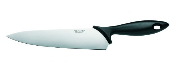 Fiskars Essential Kokkiveitsi Ruostumaton Teräs Musta 21 Cm