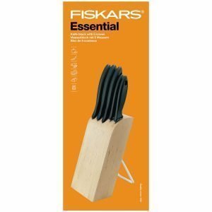 Fiskars Essential Veitsitukki Ja 5 Veistä