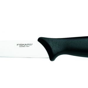 Fiskars Essential Vihannesveitsi Ruostumaton Teräs Musta 11 Cm