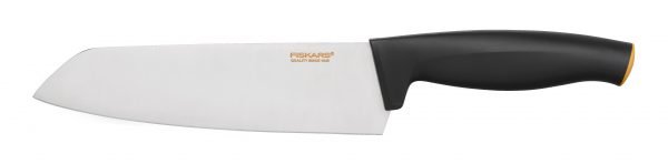 Fiskars Functional Form Aasialainen Kokkiveitsi Ruostumaton Teräs Musta 17 Cm