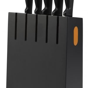 Fiskars Functional Form Veitsiteline & 5 Veistä Musta