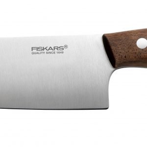 Fiskars Norr Santoku Veitsi Puukahvalla Ruostumaton Teräs 16 Cm