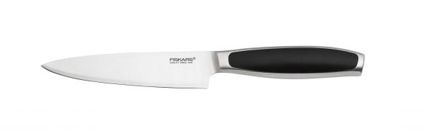 Fiskars Royal Vihannesveitsi Ruostumaton Teräs Musta 12 Cm