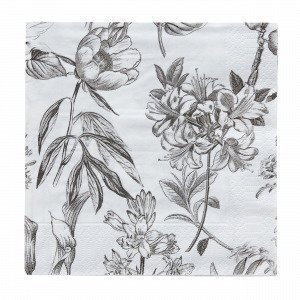 Flora Paperiservetit Beige