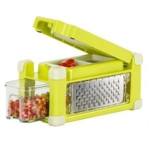 Genius Nicer Dicer Magic Cube Gourmet Vihannesleikkuri Keltainen