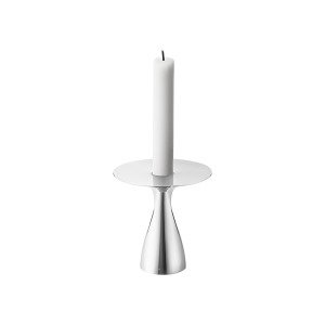 Georg Jensen Alfredo Kynttilänjalka Ruostumaton Teräs 12 Cm