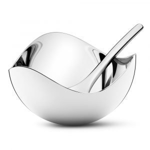 Georg Jensen Bloom Suolakulho Lusikalla