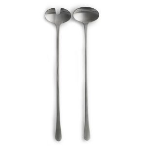 Georg Jensen Copenhagen Matta Salaattiottimet Setti 2-Osainen