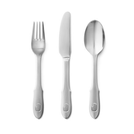 Georg Jensen Norsu Aterinsetti Lapsille 3 kpl