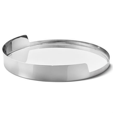 Georg Jensen Urkiola Tarjotin Ruostumaton Teräs Ø 37