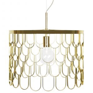 Globen Lighting Gatsby Kattolamppu Messinki 45 Cm