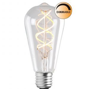 Globen Lighting Led Soft L202 Lamppu Edison Himmennettävä 3 W E27 Kirkas