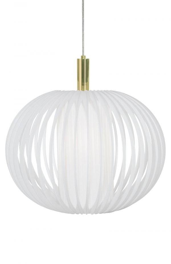 Globen Lighting Plasband Xl Kattolamppu Valkoinen 50 Cm