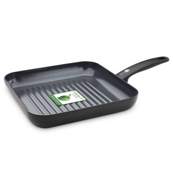 Greenpan Cambridge Neliskulmainen Grillipannu 28 Cm