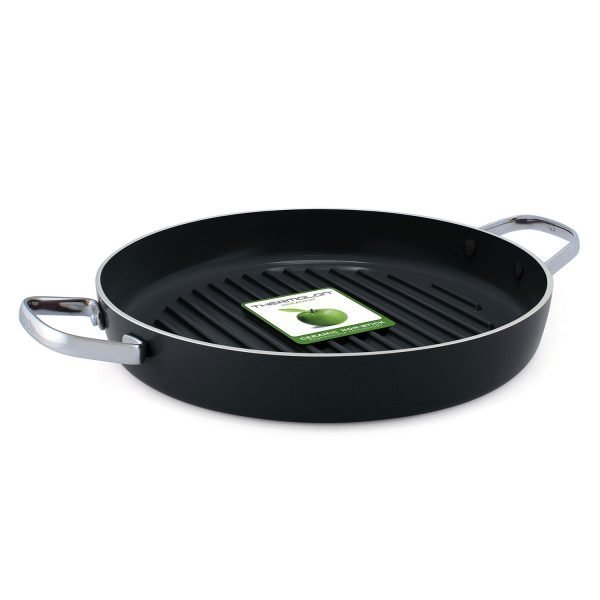 Greenpan Essentials Pyöreä Grillipannu 28 Cm