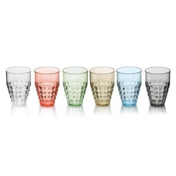 Guzzini Tiffany Tumbler Korkea Setti Mix 51 Cl 6 Kpl
