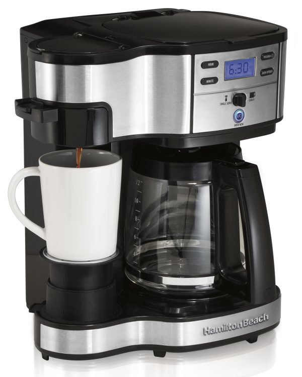 Hamilton Beach 2 Way Brewer Kahvinkeitin Metalli