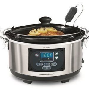 Hamilton Beach Slow Cooker 33956-SC lämpömittarilla