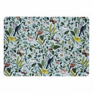 Hemtex Arabelle Plastic Placemat Pöytätabletti Monivärivihreä 30x43 Cm