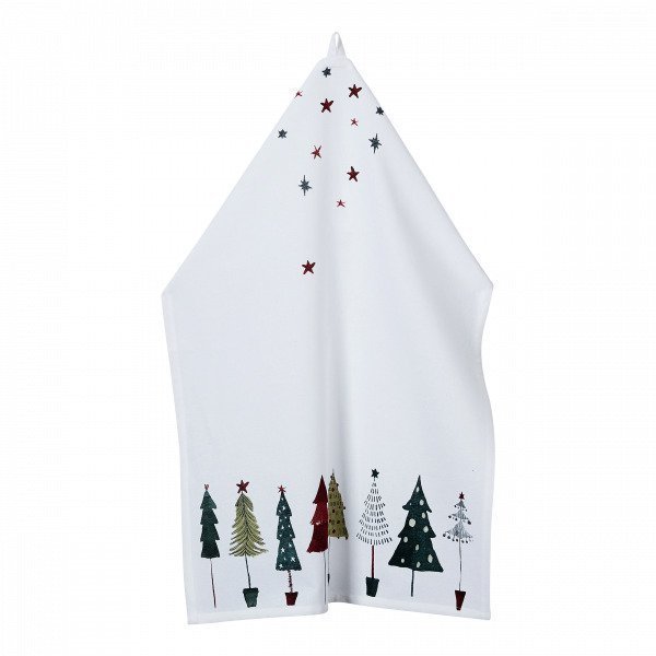 Hemtex Christmas Trees Keittiöpyyhe Multi 50x70 Cm