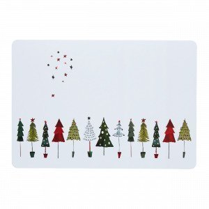 Hemtex Christmas Trees Tabletti Multi 30x43 Cm