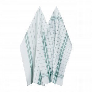 Hemtex Cilla Kitchentowel Keittiöpyyhe 2-Pakkaus Pistaasi 50x70 Cm