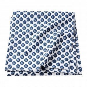 Hemtex Colette Coated Tablecloth Pöytäliina Sininen 140x350 Cm