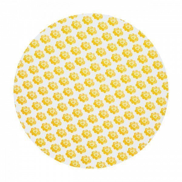 Hemtex Colette Round Placemat Pöytätabletti Keltainen 38 Cm