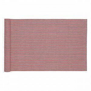 Hemtex Gertrud Stripes Kaitaliina Joulunpunainen 40x140 Cm