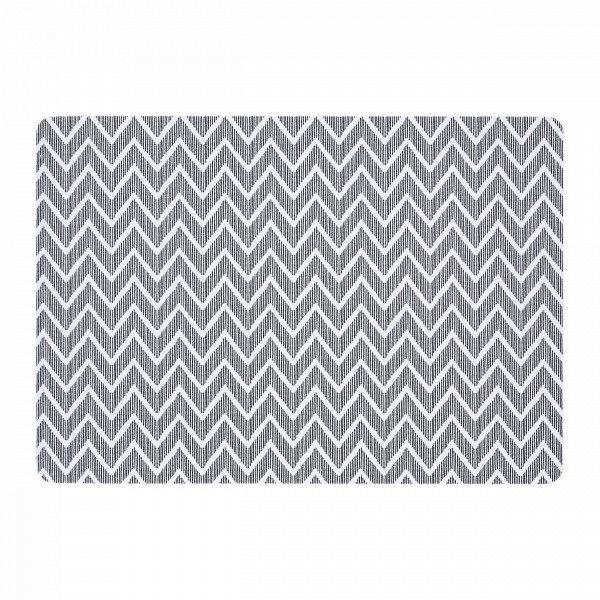 Hemtex Lagos Plastic Placemat Pöytätabletti Harmaa 30x43 Cm