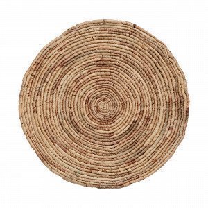 Hemtex Maya Round Placemat Pöytätabletti Pyöreä Luonnonvalkoinen 38 Cm