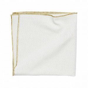 Hemtex Skimra Napkin Lautasliina Kulta 45x45 Cm