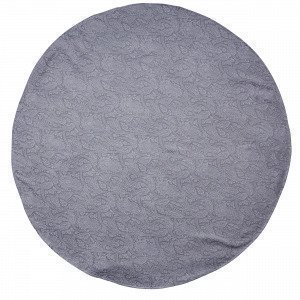 Hemtex Spira Pyöreä Pöytäliina Tummanharmaa 145x145 Cm