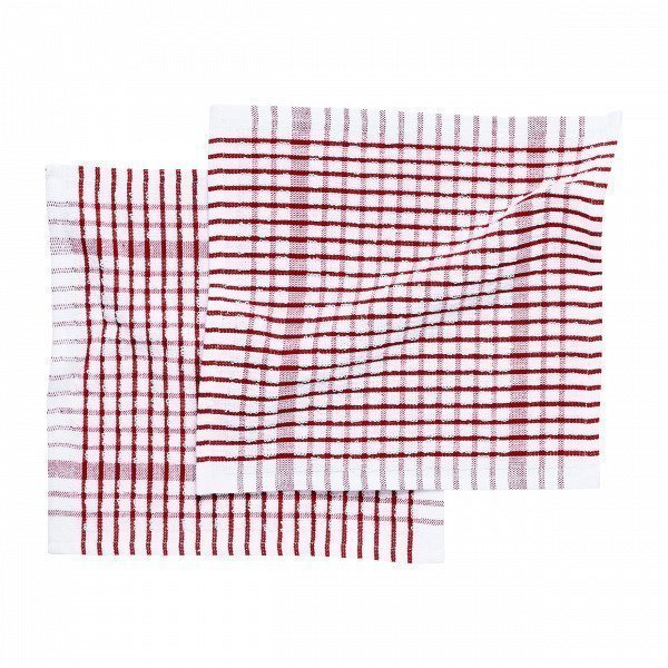 Hemtex Terry Dish Towel Astiapyyhe Joulunpunainen 27x27 Cm