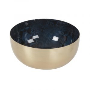 Holmen Samona Kulho Kulta / Sininen 15 Cm
