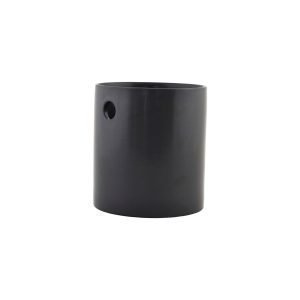 House Doctor Aterimet Purkki Matta Musta 12 Cm