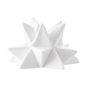 House Doctor Candle Stand Star White 6