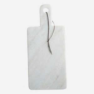 House Doctor Tarjotin marmoria valkoinen 18x40 cm