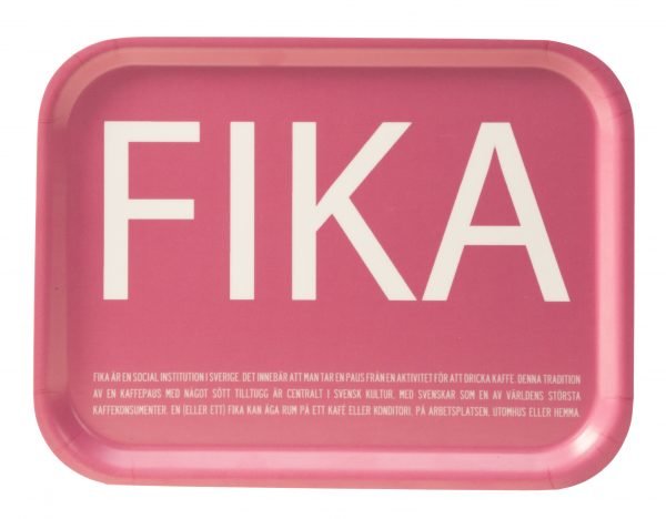 I Love Design Fika Tarjotin Roosa