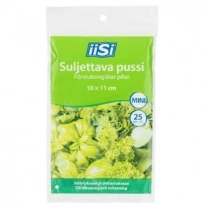 Iisi Pakastuspussi Suljettava 0