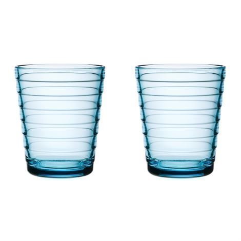 Iittala Aino Aalto Juomalasi 2 kpl 22 cl Vaaleansininen