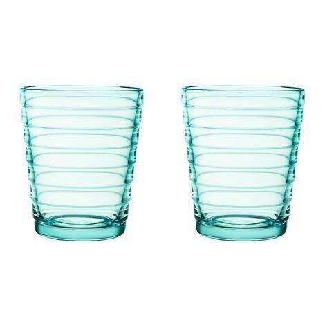 Iittala Aino Aalto Juomalasi 2 kpl 22 cl Vedensininen