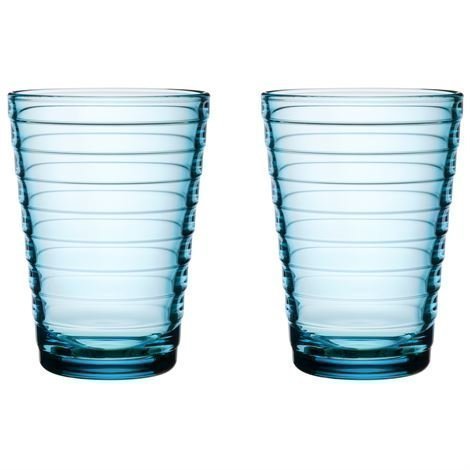 Iittala Aino Aalto Juomalasi 2 kpl 33 cl Vaaleansininen