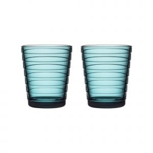 Iittala Aino Aalto Juomalasi Merensininen 22 Cl 2 Kpl