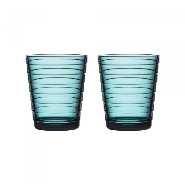 Iittala Aino Aalto Juomalasi Merensininen 22 Cl 2 Kpl