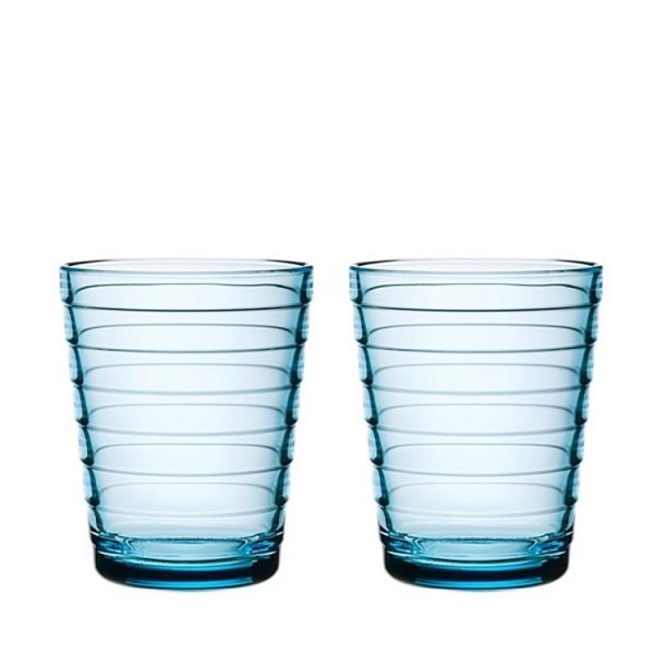 Iittala Aino Aalto Juomalasi Vaaleansininen 22 Cl 2 Kpl